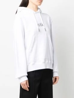 Dsquared2 Hoodie à logo imprimé Qualité Garantie hoodies femme 9 Dsquared2 hoodie à logo imprimé