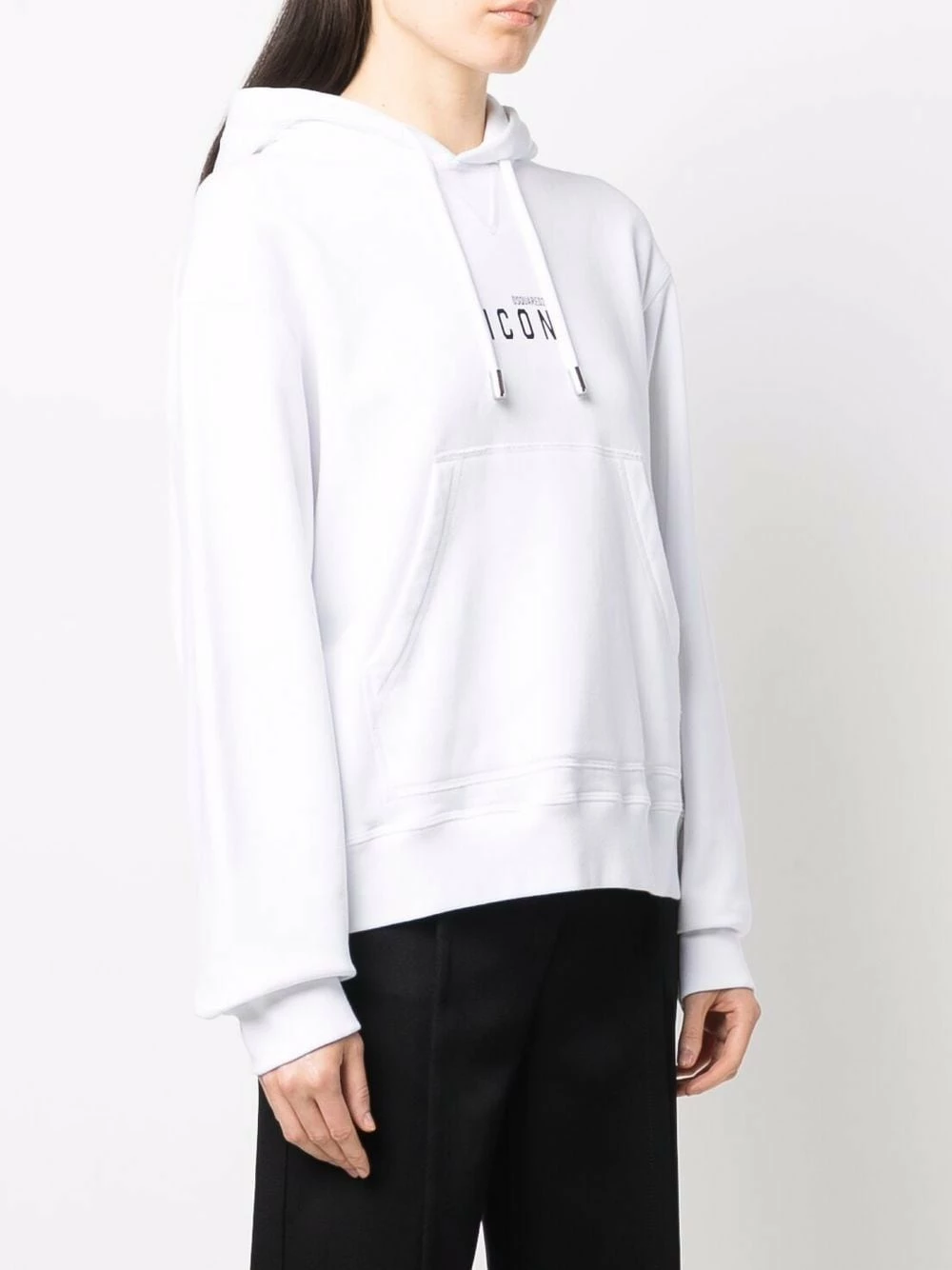 Dsquared2 Hoodie à logo imprimé Qualité Garantie hoodies femme 5 Dsquared2 hoodie à logo imprimé