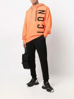 Dsquared2 hoodie à logo imprimé