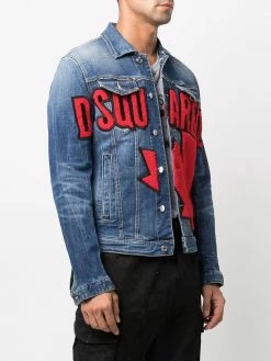 Dsquared2 veste en jean à logo