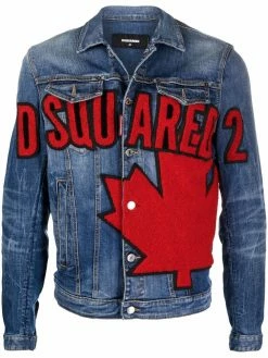 Dsquared2 veste en jean à logo