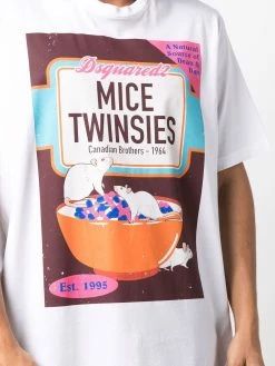 Dsquared2 t-shirt Mice Twines