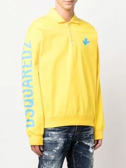 Dsquared2 polo à logo imprimé