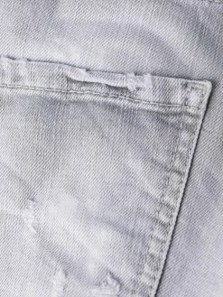 En promotion Dsquared2 Jean à effet usé jeans regular & jeans droits homme 15 Dsquared2 jean à effet usé