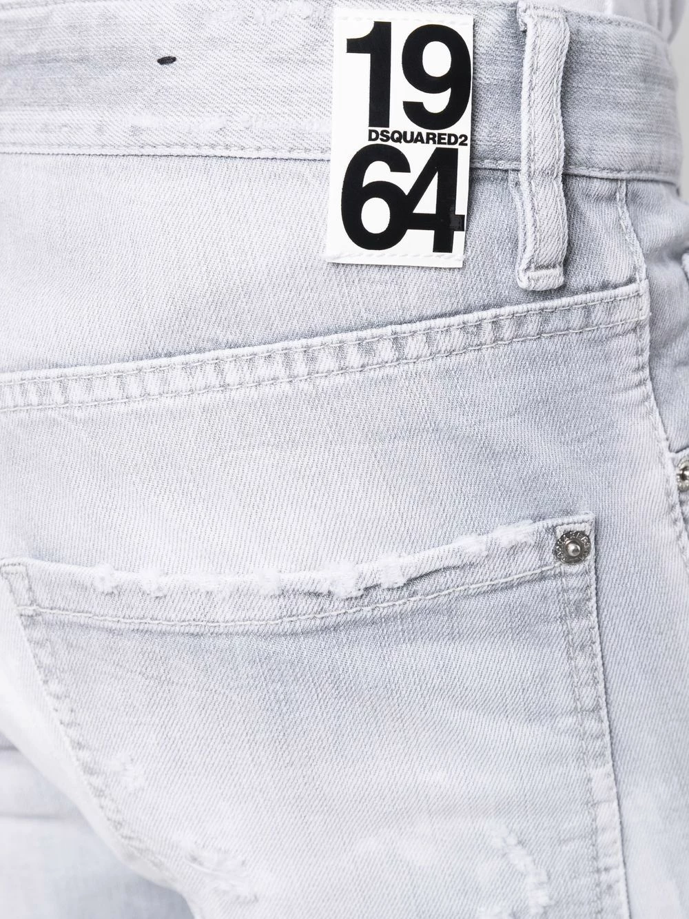 En promotion Dsquared2 Jean à effet usé jeans regular & jeans droits homme 7 Dsquared2 jean à effet usé