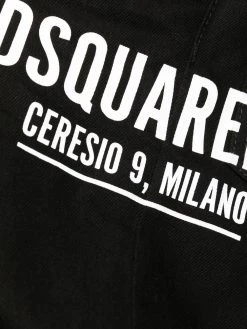 Dsquared2 jean droit à taille mi-haute