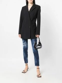 Dsquared2 jean skinny à logo imprimé