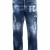 Dsquared2 jean skinny à logo imprimé