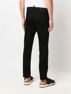 Dsquared2 jean droit à logo imprimé