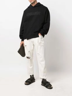 Dsquared2 hoodie à logo embossé