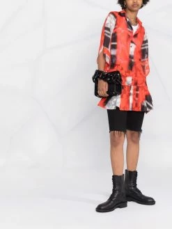 Dsquared2 robe-chemise à imprimé abstrait