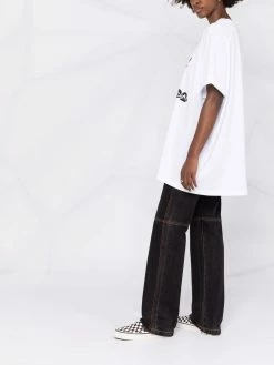 Dsquared2 Prix Usine T shirt à logo imprimé t-shirts & jerseys femme 13 Dsquared2 t-shirt à logo imprimé