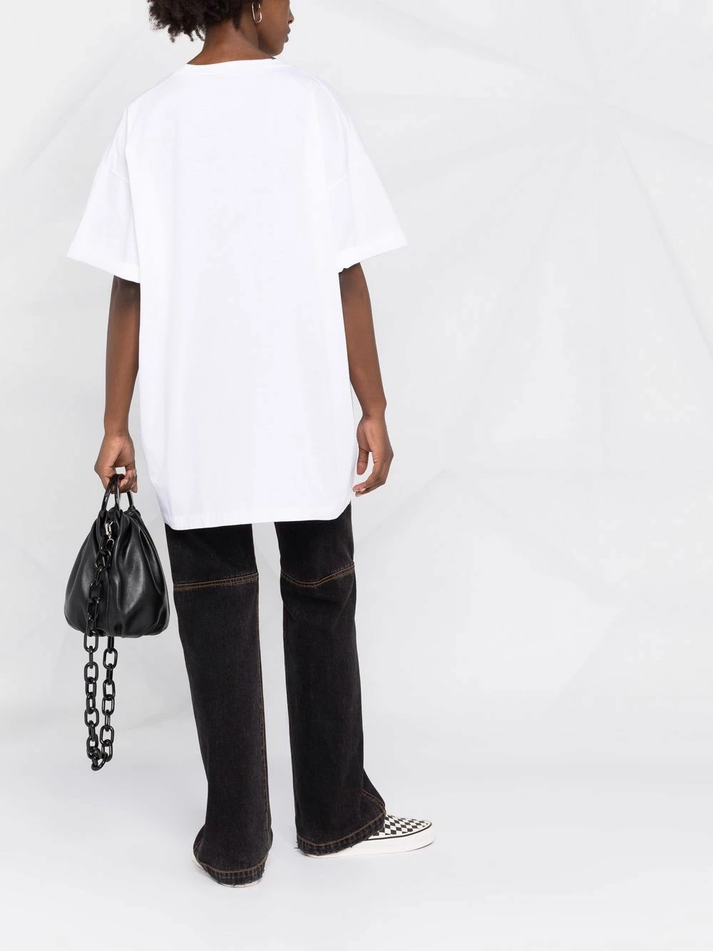 Dsquared2 Prix Usine T shirt à logo imprimé t-shirts & jerseys femme 6 Dsquared2 t-shirt à logo imprimé