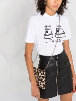 Prix Gelé Dsquared2 T shirt Twins imprimé t-shirts & jerseys femme 12 Dsquared2 t-shirt Twins imprimé