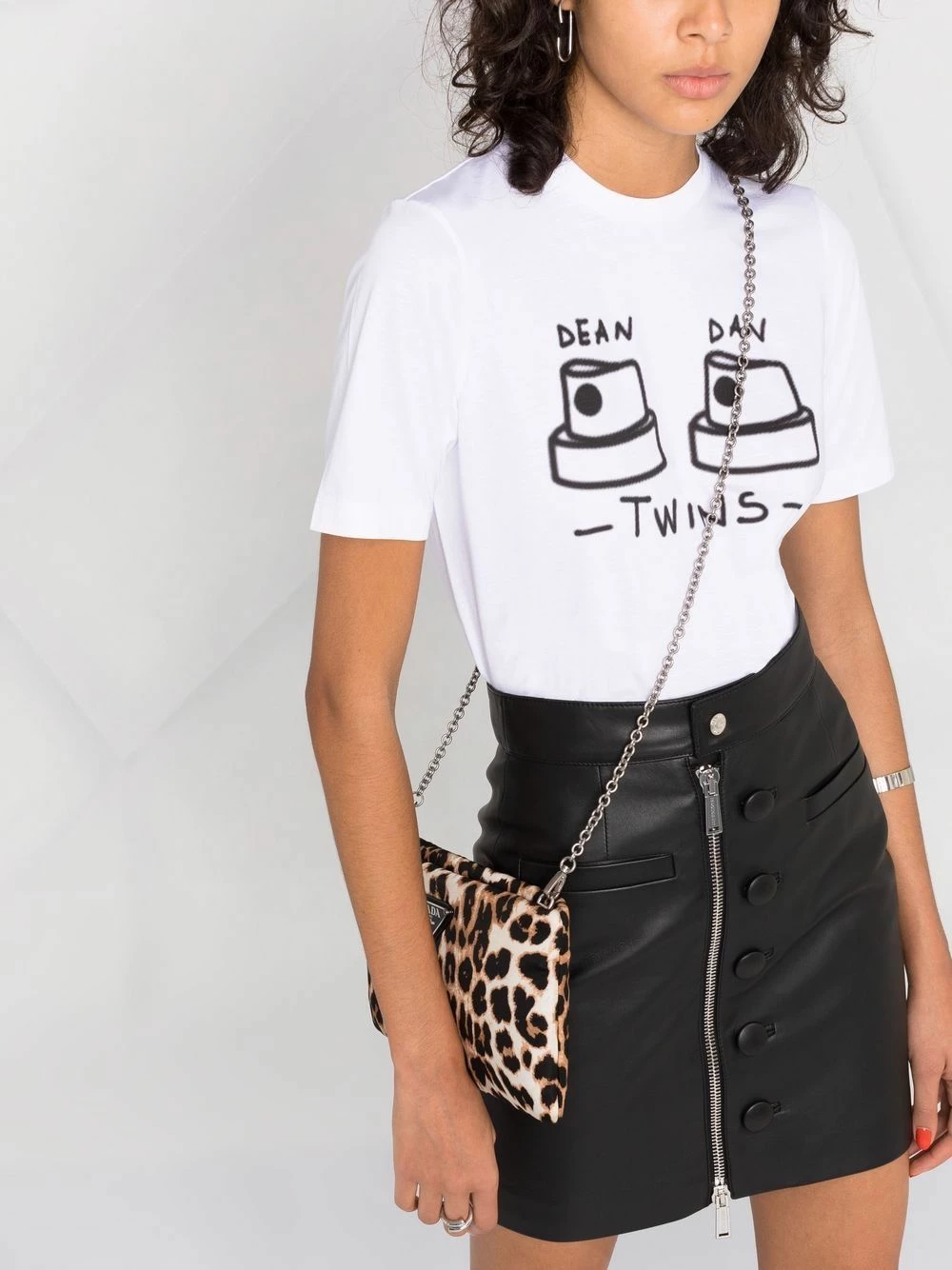 Prix Gelé Dsquared2 T shirt Twins imprimé t-shirts & jerseys femme 7 Dsquared2 t-shirt Twins imprimé