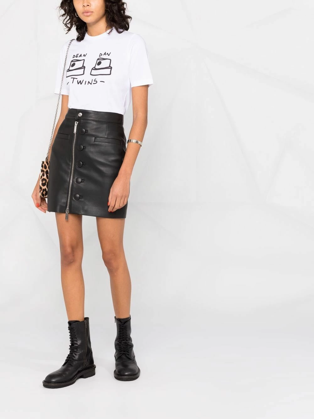 Prix Gelé Dsquared2 T shirt Twins imprimé t-shirts & jerseys femme 4 Dsquared2 t-shirt Twins imprimé