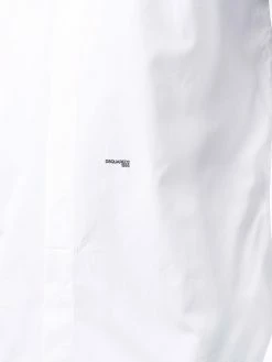 Dsquared2 chemise en popeline à col pointu