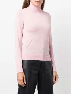 Dsquared2 pull en maille à col montant