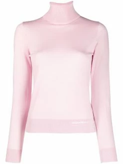 Dsquared2 pull en maille à col montant