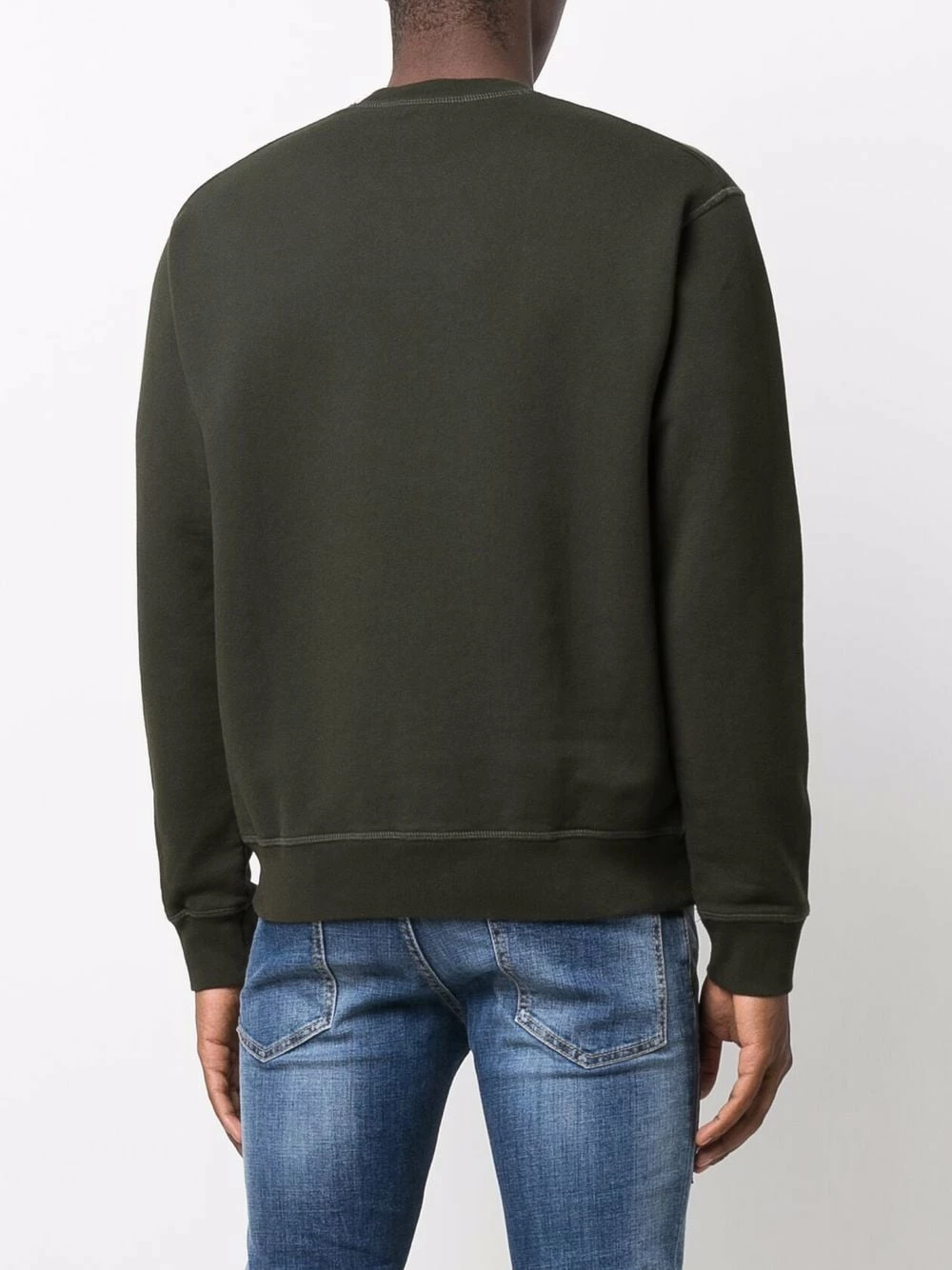 Faible Prix Dsquared2 Sweat à logo imprimé pulls homme 6 Dsquared2 sweat à logo imprimé