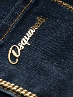 Dsquared2 jean Twiggy slim court