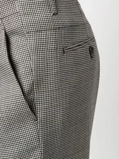 Dsquared2 pantalon de costume crop à motif pied-de-poule