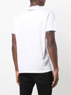Dsquared2 t-shirt à slogan imprimé