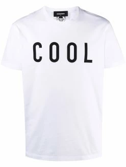 Dsquared2 t-shirt à slogan imprimé