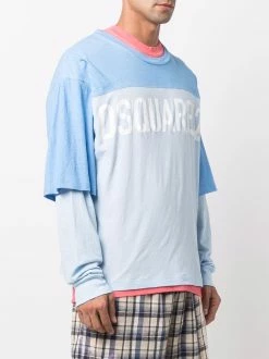 Dsquared2 t-shirt superposé à logo