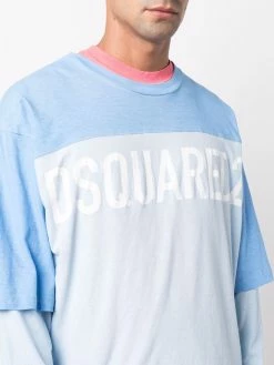 Dsquared2 t-shirt superposé à logo