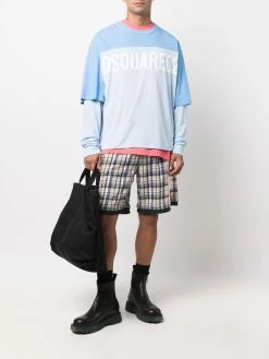 Dsquared2 t-shirt superposé à logo
