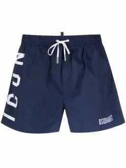 Dsquared2 short de bain à logo imprimé
