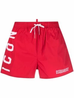 Dsquared2 short de bain à logo imprimé