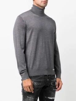 Dsquared2 pull en maille fine à col roulé