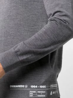 Dsquared2 pull en maille fine à col roulé