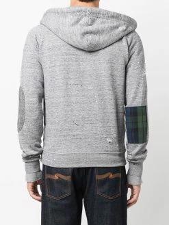 Dsquared2 hoodie à effet usé