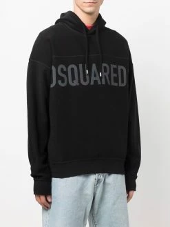 Dsquared2 hoodie à logo imprimé