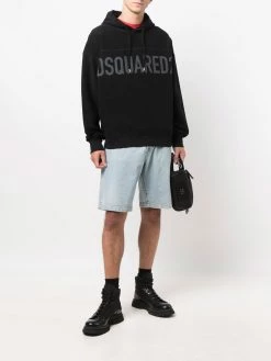 Dsquared2 hoodie à logo imprimé