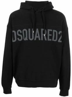 Dsquared2 hoodie à logo imprimé