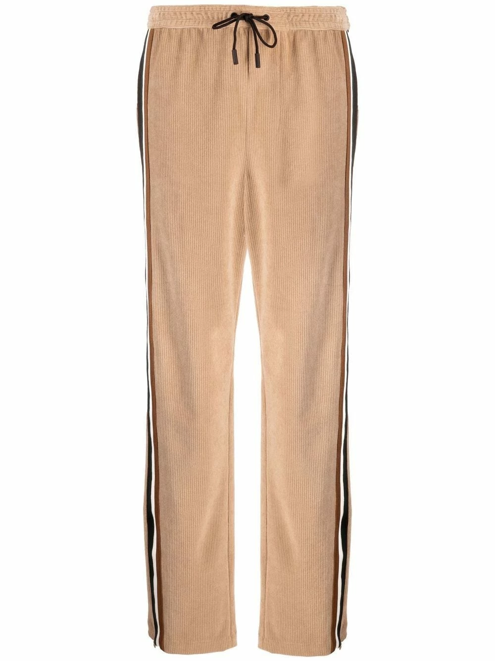 Dsquared2 Prix Sympa Pantalon de jogging en velours côtelé à bande latérale pantalons taille haute femme 3 Dsquared2 pantalon de jogging en velours côtelé à bande latérale