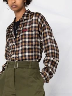 Dsquared2 chemise manches longues à carreaux