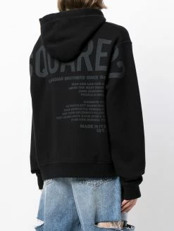 Dsquared2 hoodie à logo imprimé