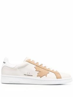 Dsquared2 baskets à imprimé feuille d'érable