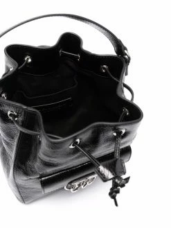 Dsquared2 Sac seau Key Hand à plaque logo Prix Exclusifs sacs seau femme 11 Dsquared2 sac seau Key Hand à plaque logo