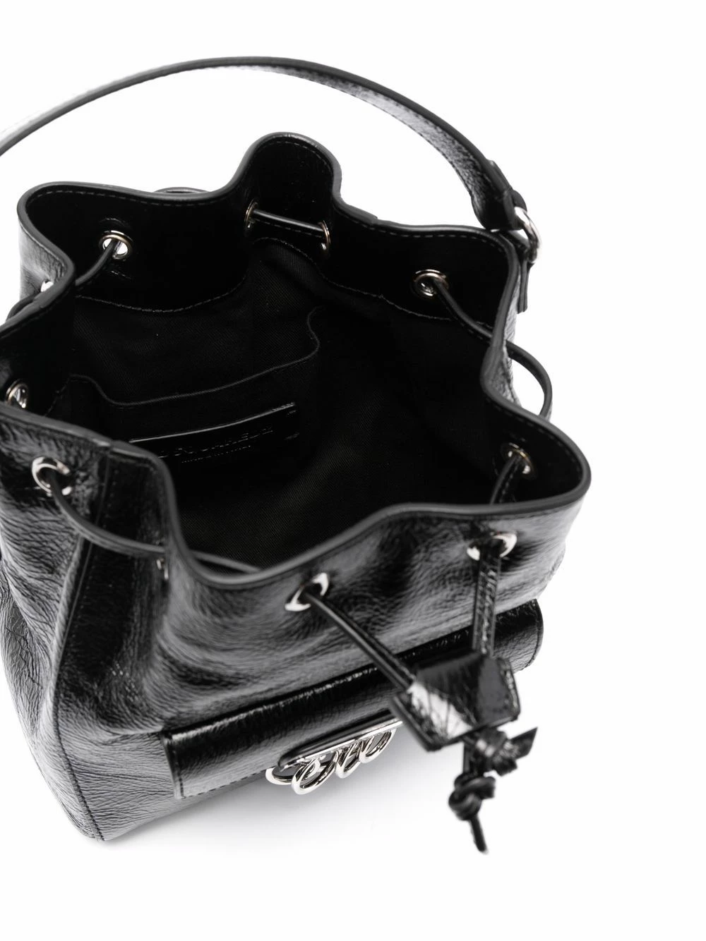 Dsquared2 Sac seau Key Hand à plaque logo Prix Exclusifs sacs seau femme 7 Dsquared2 sac seau Key Hand à plaque logo