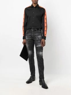 Dsquared2 jean Cool Guy à effet usé