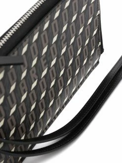 Dsquared2 pochette en cuir à motif monogrammé