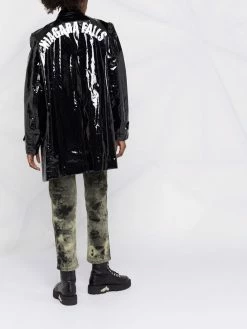 Dsquared2 veste imprimée à effet verni