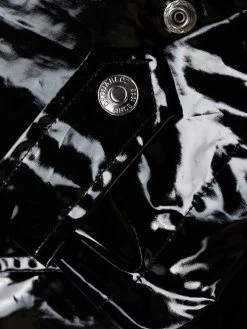 Dsquared2 veste imprimée à effet verni