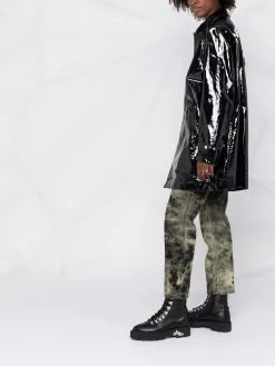 Dsquared2 veste imprimée à effet verni